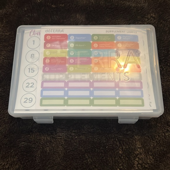 NWOT - 💜DoTERRA Supplement Holder💜 Brand New Never Opened - Picture 2 of 4